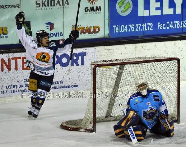 Photo hockey match Villard-de-Lans - Chamonix  le 29/12/2012