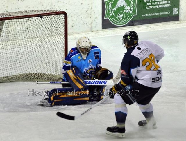 Photo hockey match Villard-de-Lans - Chamonix  le 29/12/2012