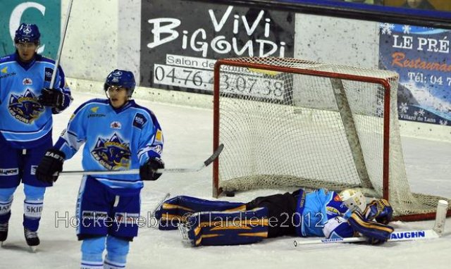 Photo hockey match Villard-de-Lans - Chamonix  le 29/12/2012