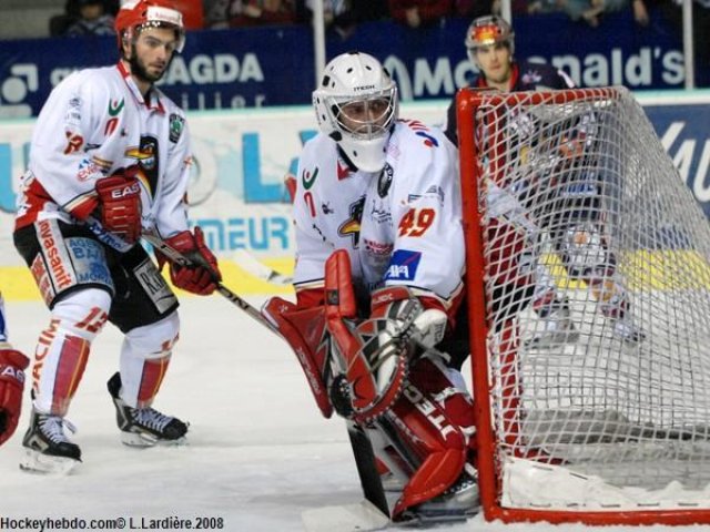 Photo hockey match Grenoble  - Morzine-Avoriaz le 15/11/2008