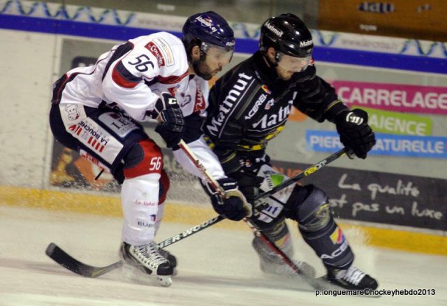 Photo hockey match Rouen - Angers  le 02/01/2013