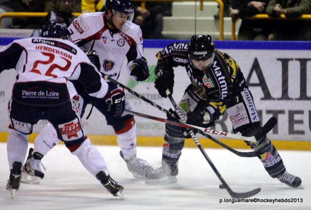 Photo hockey match Rouen - Angers  le 02/01/2013