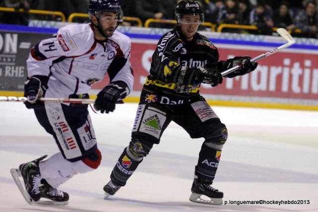 Photo hockey match Rouen - Angers  le 02/01/2013