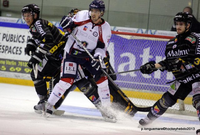 Photo hockey match Rouen - Angers  le 02/01/2013