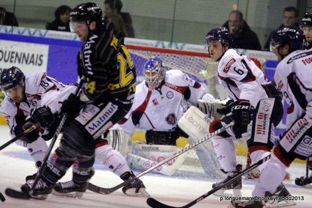 Photo hockey match Rouen - Angers  le 02/01/2013
