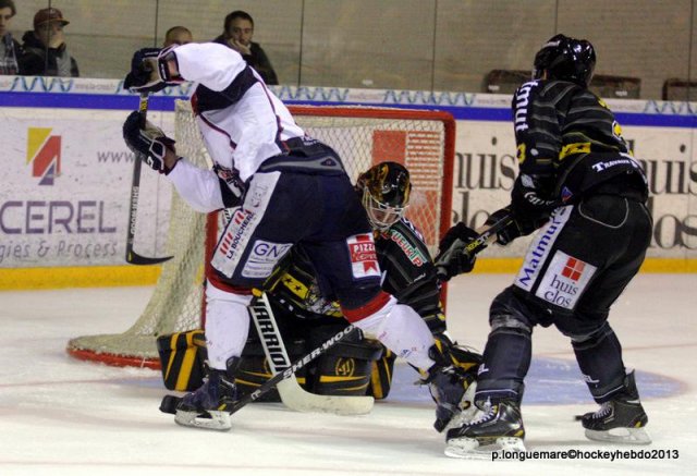 Photo hockey match Rouen - Angers  le 02/01/2013
