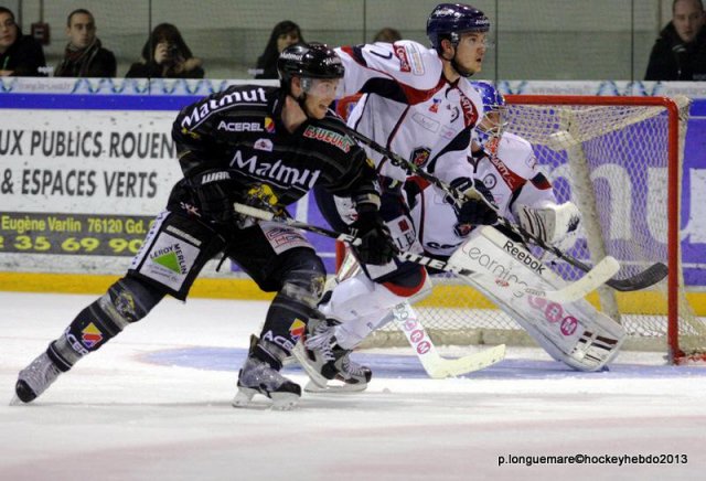 Photo hockey match Rouen - Angers  le 02/01/2013