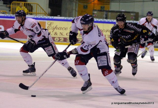 Photo hockey match Rouen - Angers  le 02/01/2013