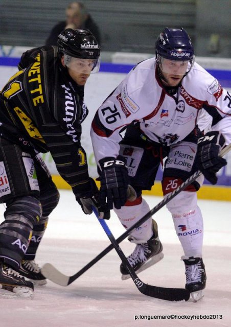 Photo hockey match Rouen - Angers  le 02/01/2013