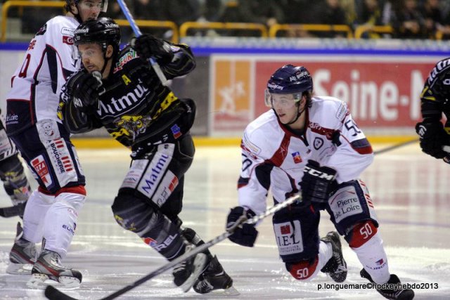 Photo hockey match Rouen - Angers  le 02/01/2013