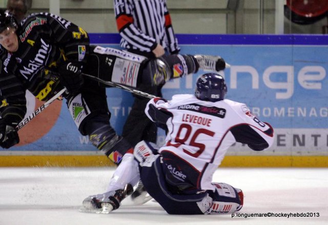 Photo hockey match Rouen - Angers  le 02/01/2013