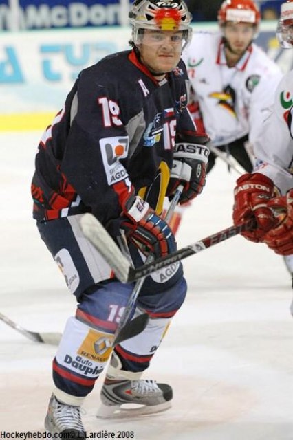 Photo hockey match Grenoble  - Morzine-Avoriaz le 15/11/2008