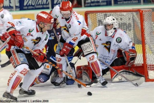 Photo hockey match Grenoble  - Morzine-Avoriaz le 15/11/2008