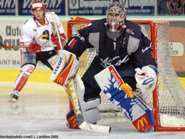 Photo hockey match Grenoble  - Morzine-Avoriaz le 15/11/2008
