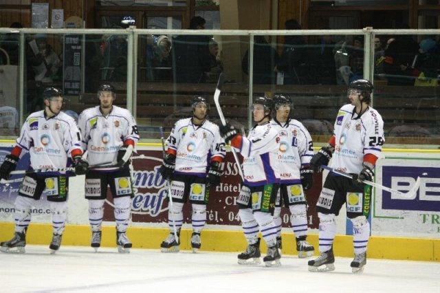 Photo hockey match Chamonix  - Caen  le 02/01/2013