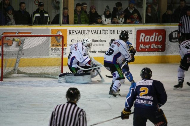 Photo hockey match Chamonix  - Caen  le 02/01/2013