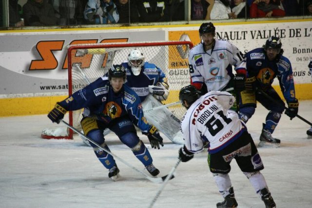 Photo hockey match Chamonix  - Caen  le 02/01/2013