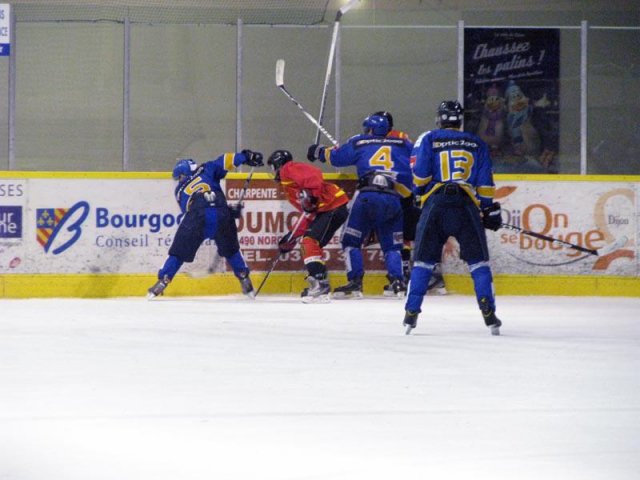 Photo hockey match Dijon II - Besançon le 05/01/2013