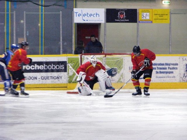 Photo hockey match Dijon II - Besançon le 05/01/2013