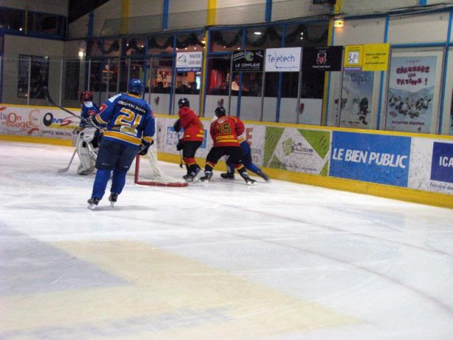 Photo hockey match Dijon II - Besançon le 05/01/2013