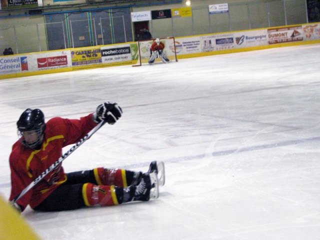 Photo hockey match Dijon II - Besançon le 05/01/2013