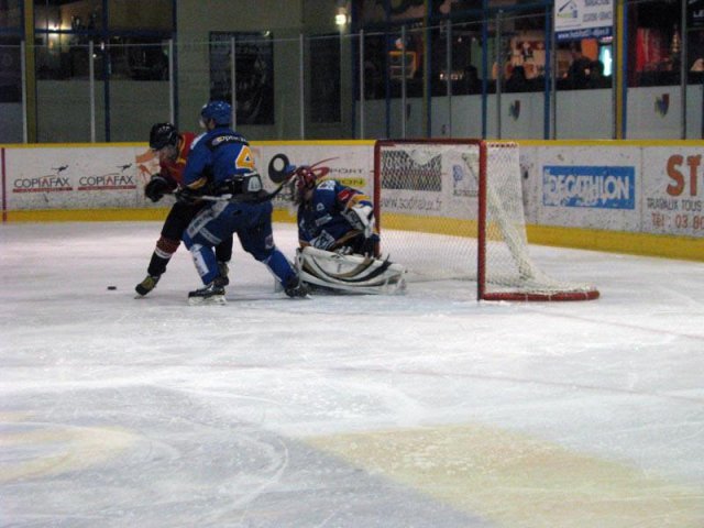 Photo hockey match Dijon II - Besançon le 05/01/2013