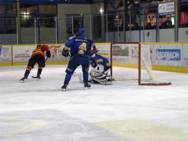 Photo hockey match Dijon II - Besançon le 05/01/2013