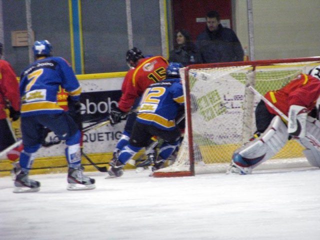 Photo hockey match Dijon II - Besançon le 05/01/2013