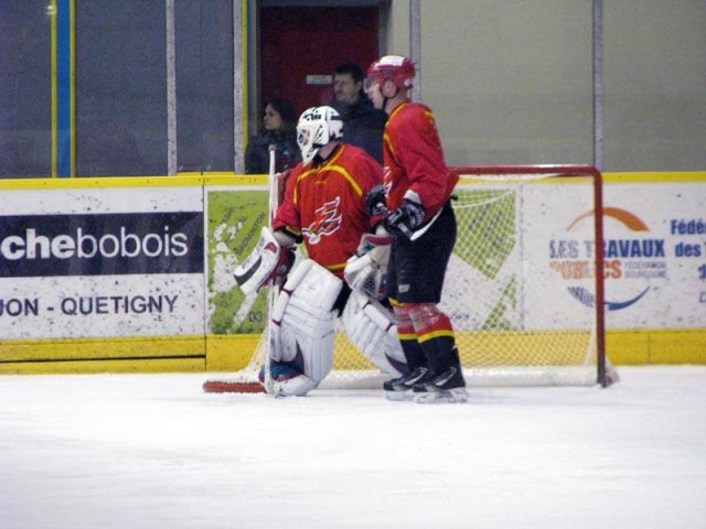 Photo hockey match Dijon II - Besançon le 05/01/2013