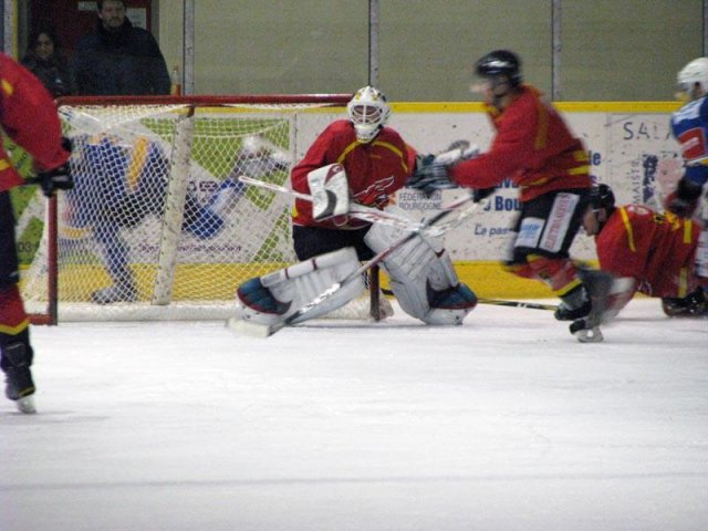 Photo hockey match Dijon II - Besançon le 05/01/2013