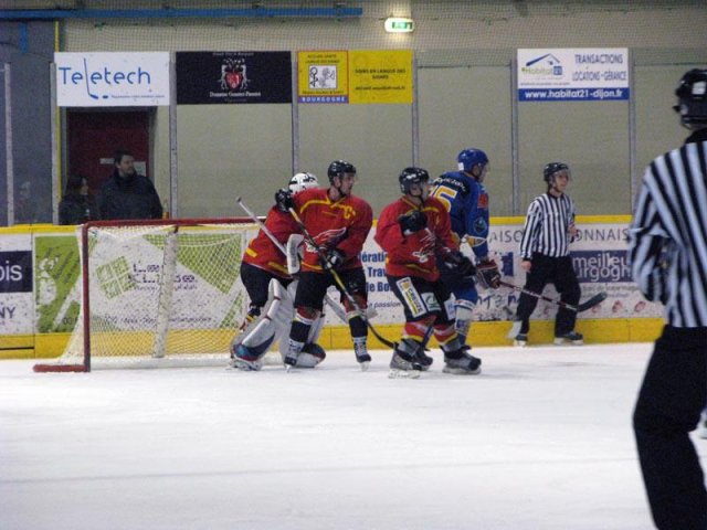 Photo hockey match Dijon II - Besançon le 05/01/2013