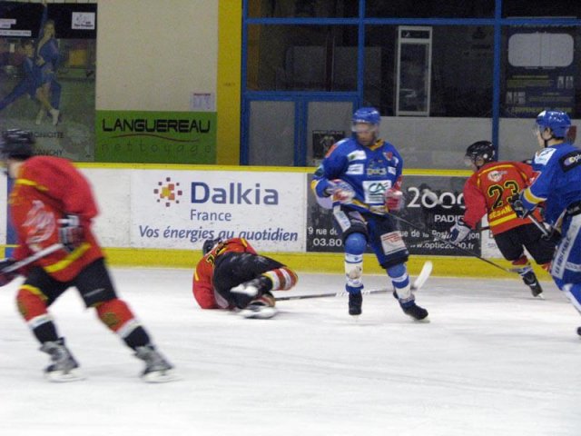 Photo hockey match Dijon II - Besançon le 05/01/2013