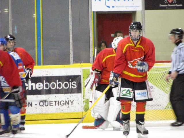 Photo hockey match Dijon II - Besançon le 05/01/2013