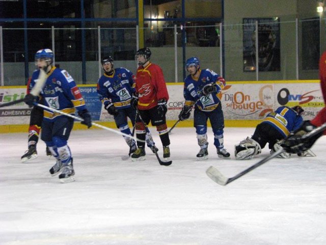 Photo hockey match Dijon II - Besançon le 05/01/2013
