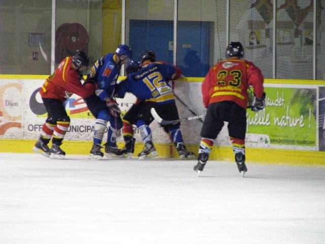 Photo hockey match Dijon II - Besançon le 05/01/2013