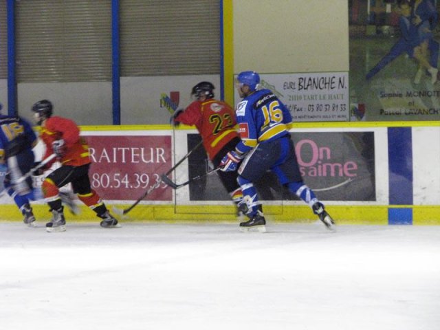 Photo hockey match Dijon II - Besançon le 05/01/2013