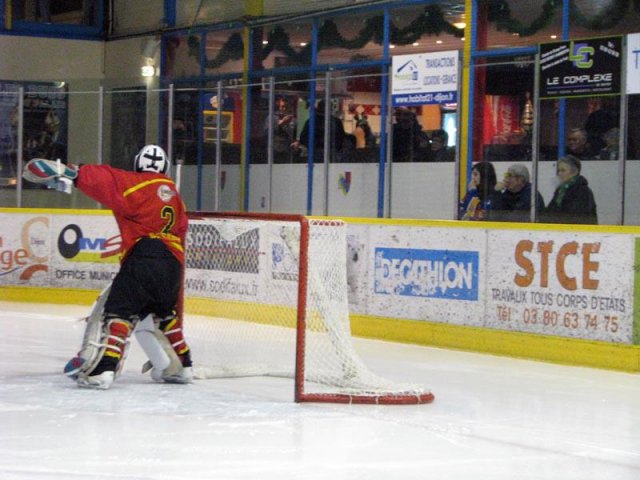 Photo hockey match Dijon II - Besançon le 05/01/2013