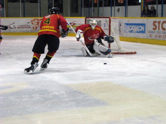 Photo hockey match Dijon II - Besançon le 05/01/2013