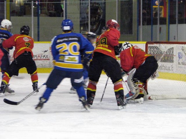 Photo hockey match Dijon II - Besançon le 05/01/2013