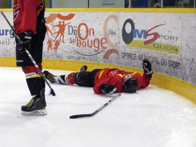 Photo hockey match Dijon II - Besançon le 05/01/2013
