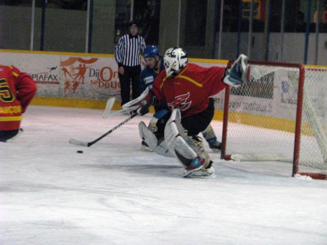 Photo hockey match Dijon II - Besançon le 05/01/2013