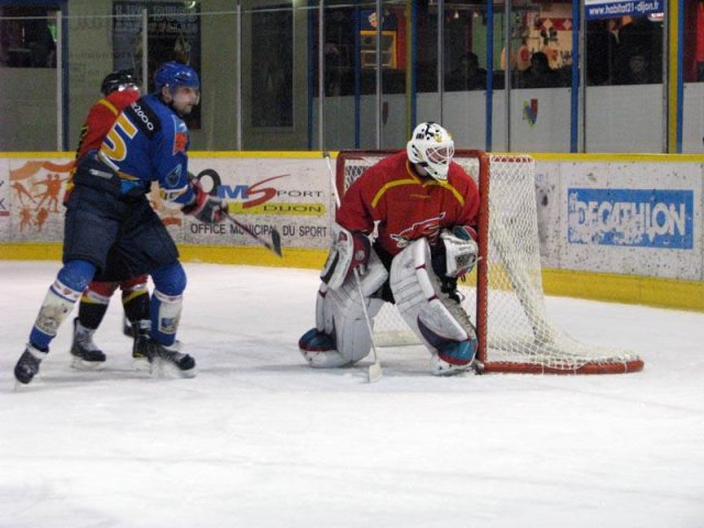 Photo hockey match Dijon II - Besançon le 05/01/2013
