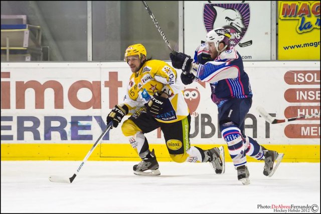 Photo hockey match Epinal  - Strasbourg  le 05/01/2013