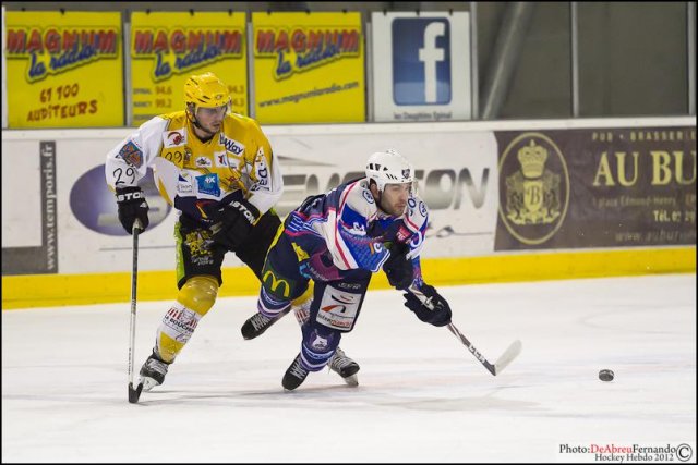 Photo hockey match Epinal  - Strasbourg  le 05/01/2013