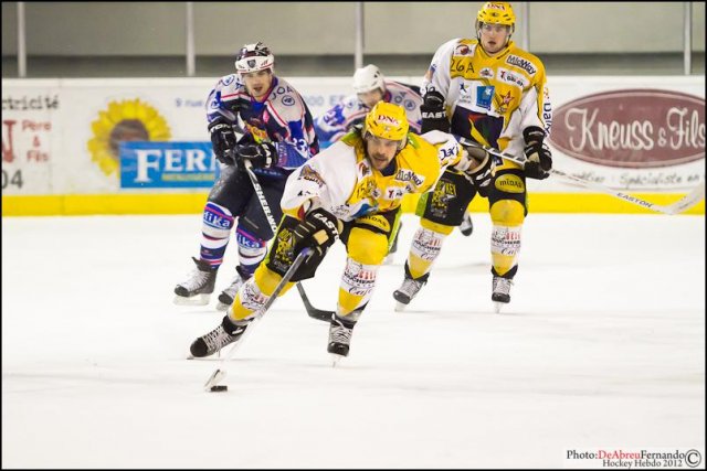 Photo hockey match Epinal  - Strasbourg  le 05/01/2013