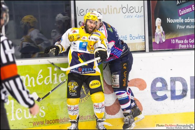 Photo hockey match Epinal  - Strasbourg  le 05/01/2013