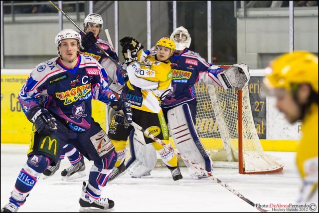 Photo hockey match Epinal  - Strasbourg  le 05/01/2013