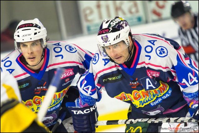 Photo hockey match Epinal  - Strasbourg  le 05/01/2013
