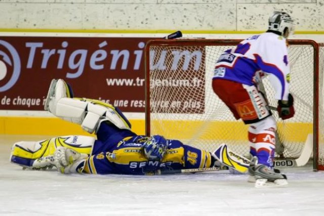 Photo hockey match Chamonix  - Epinal  le 15/11/2008