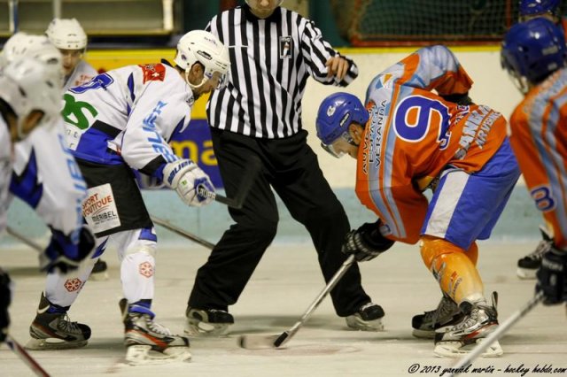 Photo hockey match Clermont-Ferrand - Courchevel-Méribel-Pralognan le 05/01/2013
